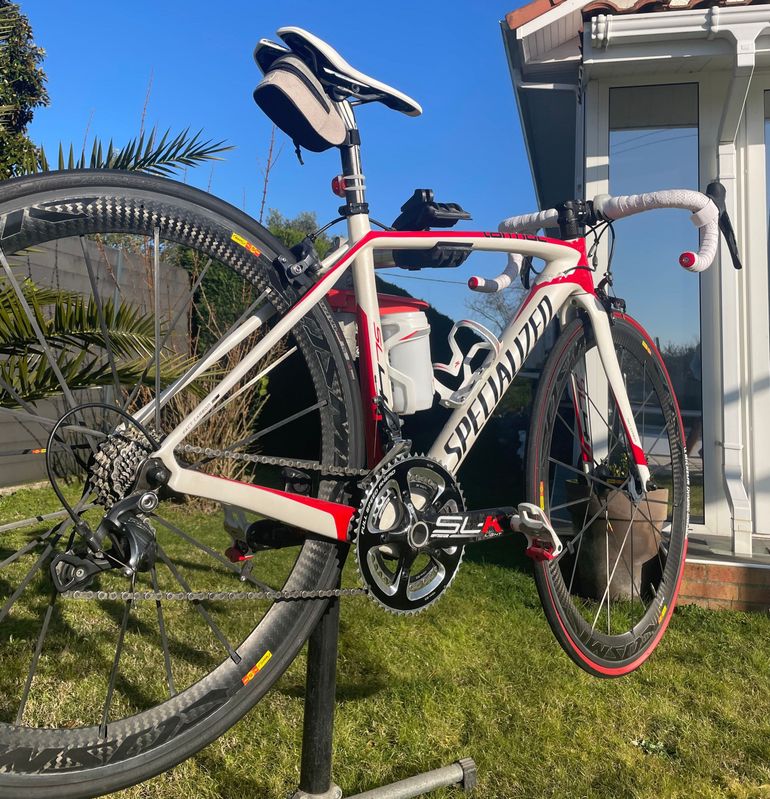 Used Specialized Tarmac SL4 Expert 2014 2014 Road & Gravel, White — image 2 of 7