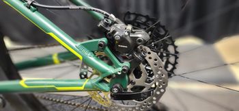 Used Diamondback Overdrive 29 3 2022 2022 Mountainbike, Green, 29 — image 4 of 5