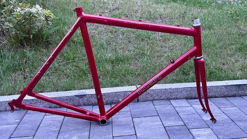 Used Klein Stage Tour Frameset 1981 Road & Gravel, Red — image 1 of 7