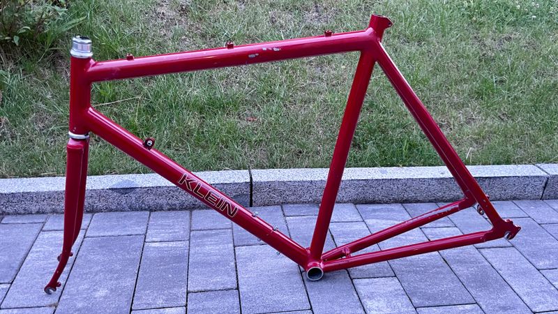 Used Klein Stage Tour Frameset 1981 Road & Gravel, Red — image 2 of 7