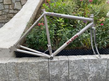 Used Klein Performance Frameset 1985 Road & Gravel, Light Gray — image 2 of 13