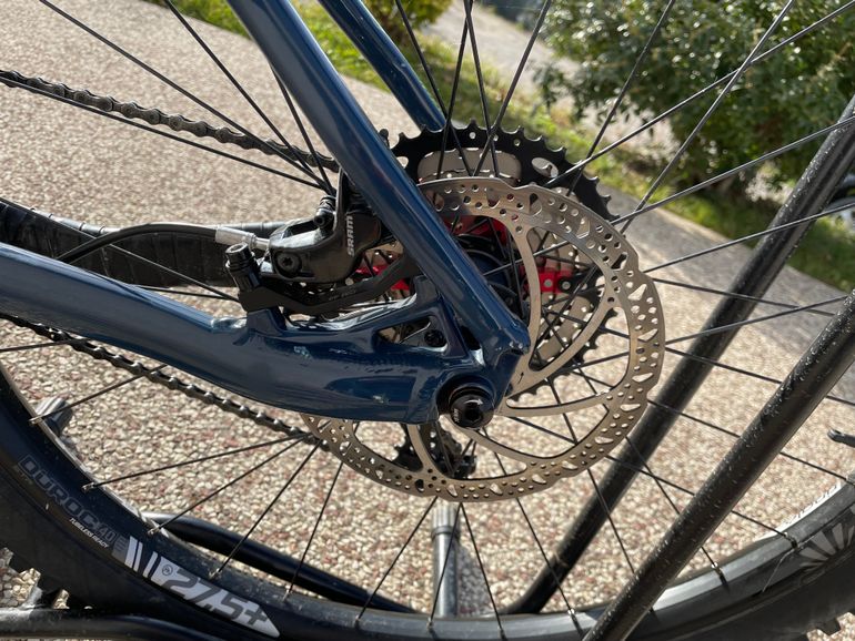 Used ROCKRIDER AM 100 HT 2020 Mountainbike, Blue — image 3 of 9