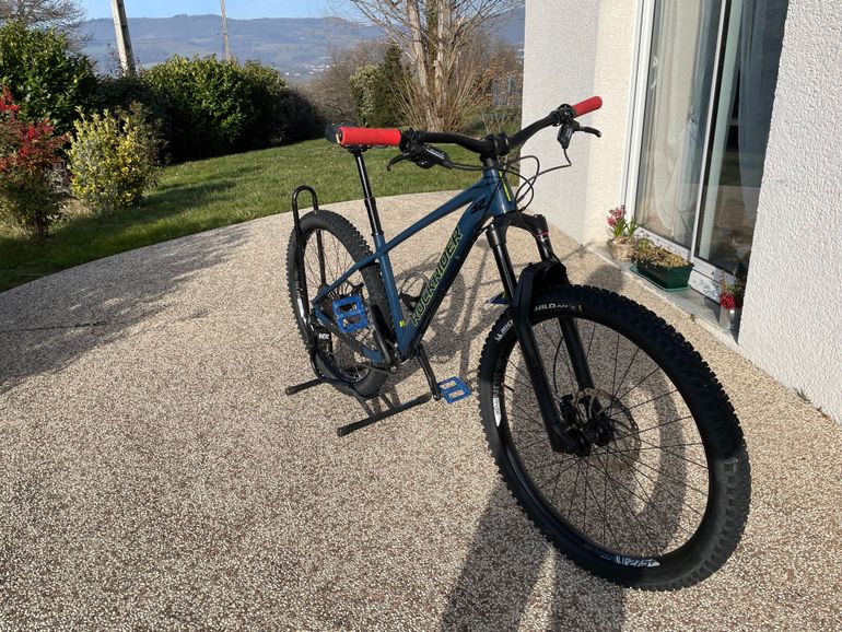 Used ROCKRIDER AM 100 HT 2020 Mountainbike, Blue — image 9 of 9
