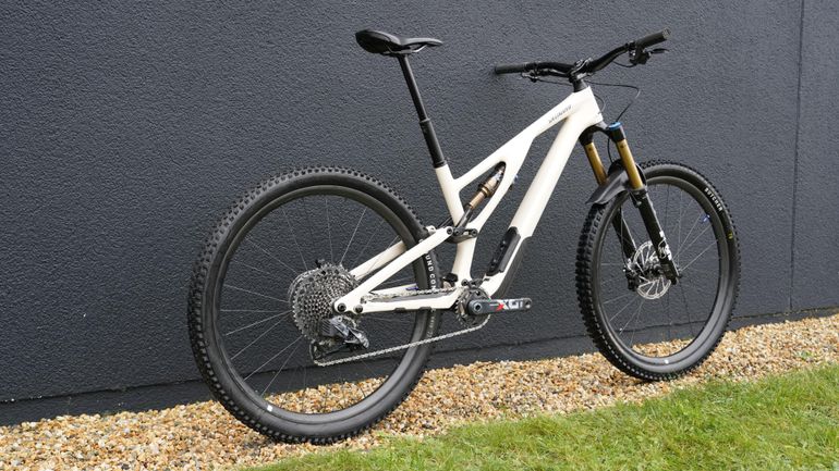Used Specialized Stumpjumper EVO Pro 2022 Mountainbike, White — image 4 of 21