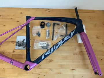 Used Ridley Fenix SLiC - Frame / Fork set Frameset 2021 Road & Gravel, Purple — image 3 of 6