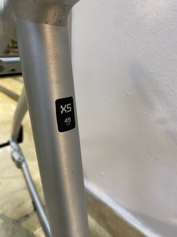 Used KTM X-STRADA 10 PRO 2023 Frameset 2023 Road & Gravel, Light Gray — image 4 of 4