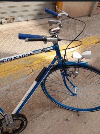 Used Carrera Sulcata Single Speed / Fixed Gear 1975 Mountainbike, Azul — image 2 of 12