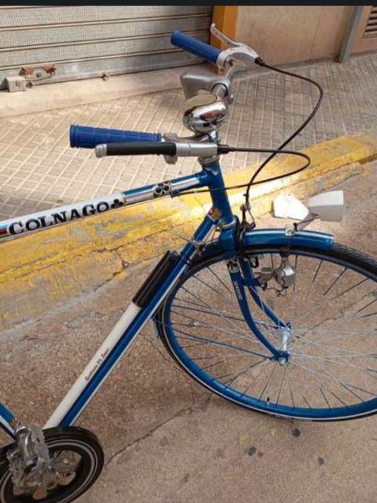 Used Carrera Sulcata Single Speed / Fixed Gear 1975 Mountainbike, Azul — image 2 of 12