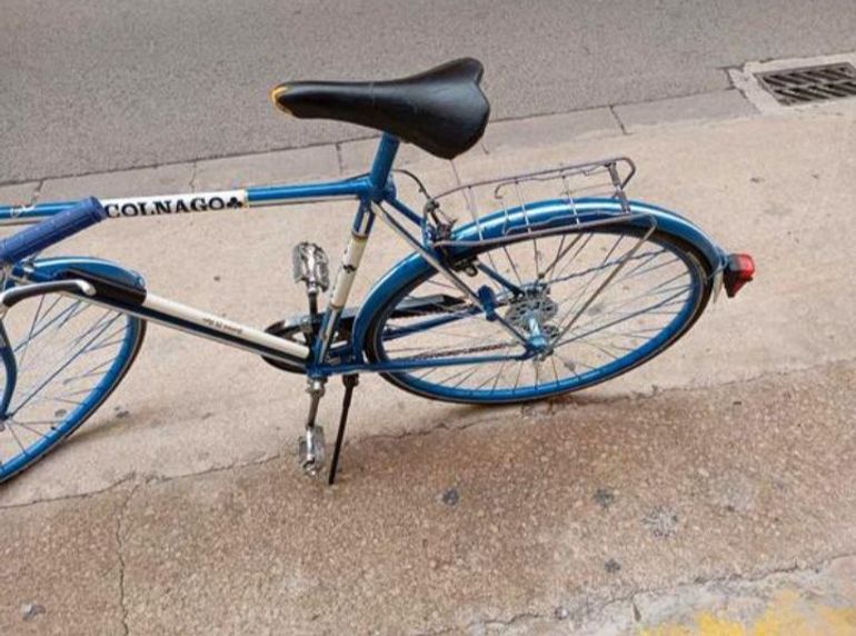 Used Carrera Sulcata Single Speed / Fixed Gear 1975 Mountainbike, Azul — image 4 of 12