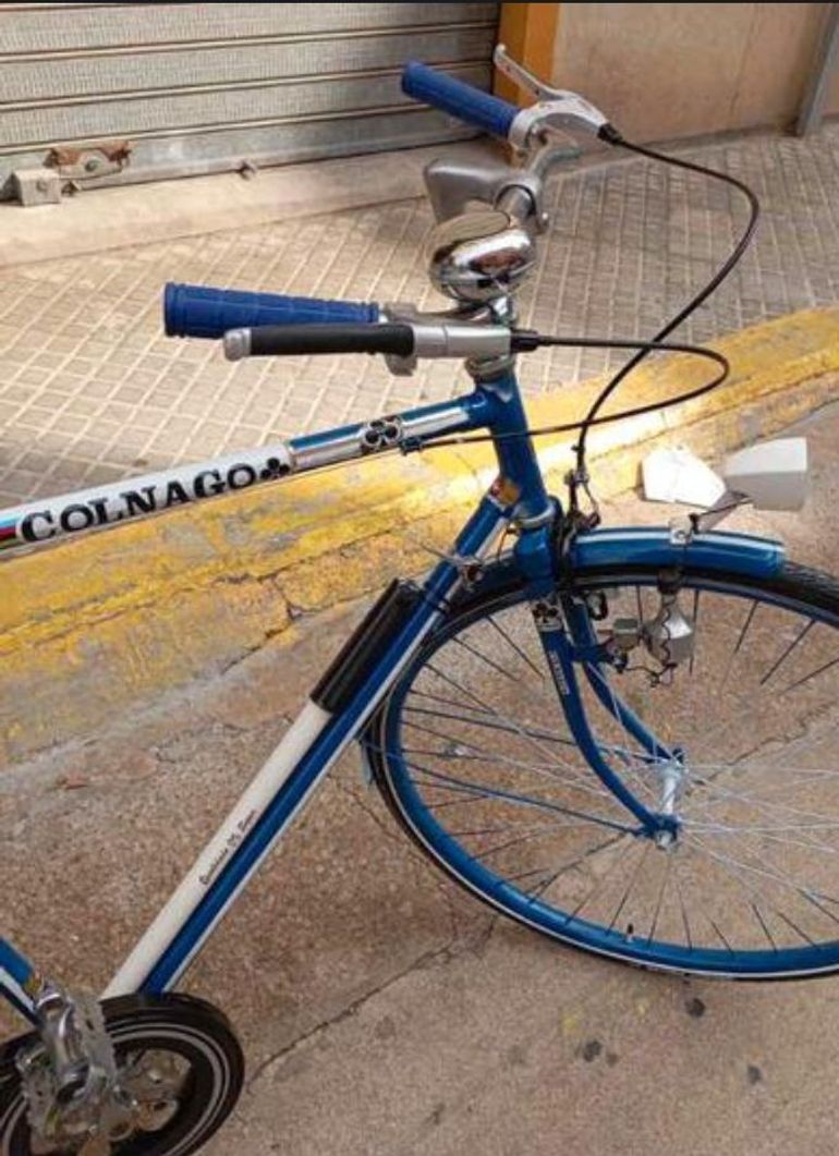 Used Carrera Sulcata Single Speed / Fixed Gear 1975 Mountainbike, Azul — image 1 of 12