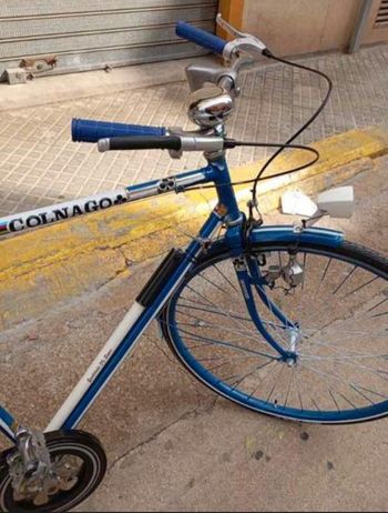 Used Carrera Sulcata Single Speed / Fixed Gear 1975 Mountainbike, Azul — image 9 of 12
