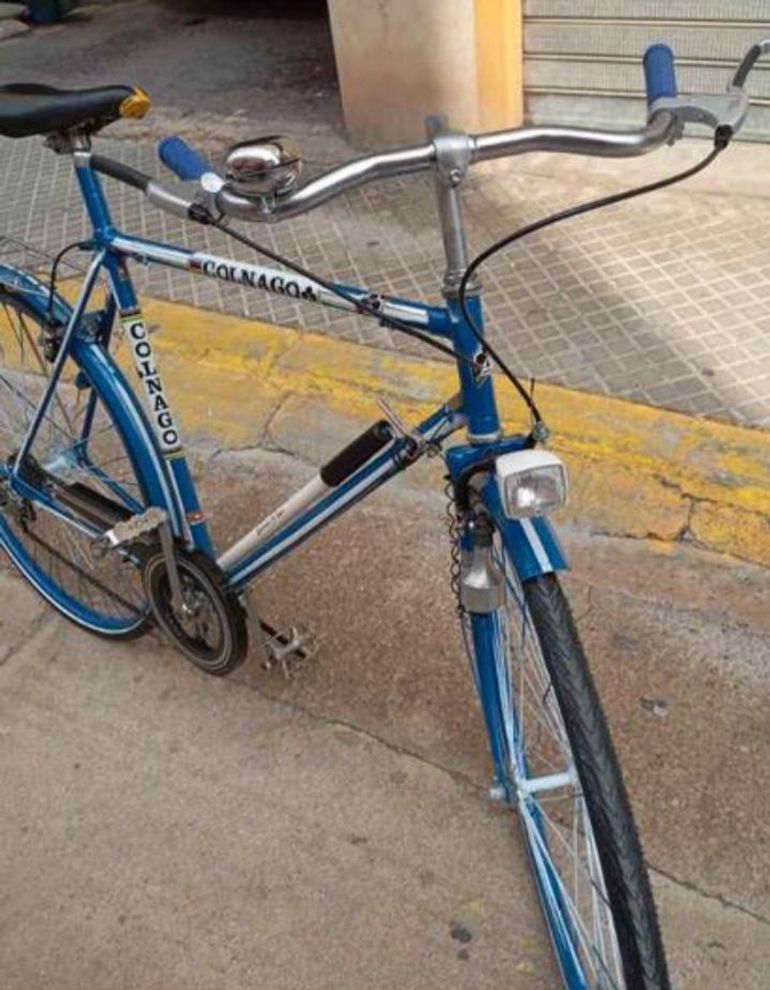Used Carrera Sulcata Single Speed / Fixed Gear 1975 Mountainbike, Azul — image 7 of 12
