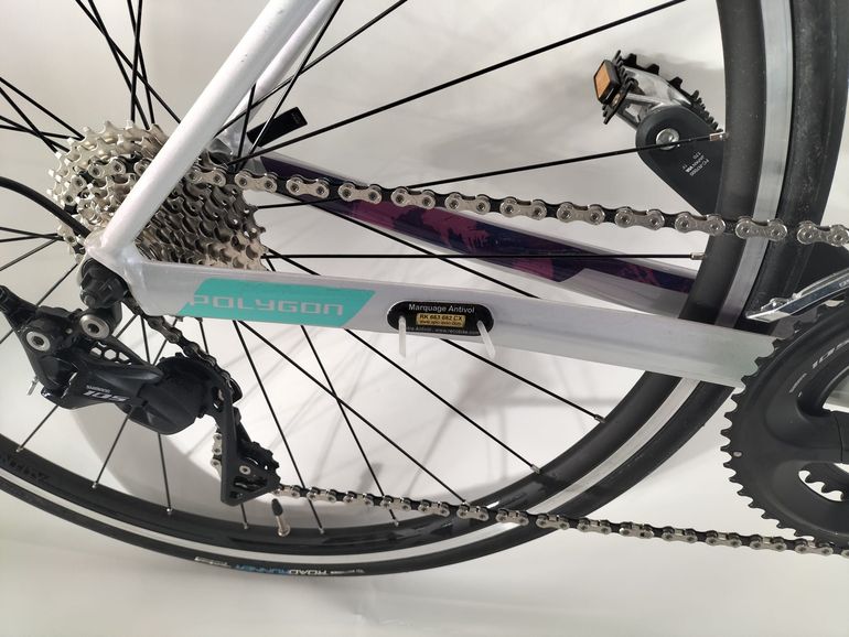 Used Polygon STRATTOS S5 2023 2023 Road & Gravel, Blanco — image 3 of 7