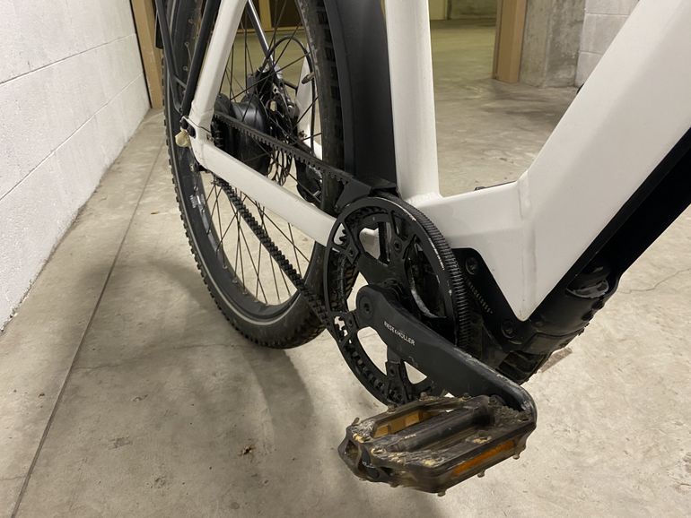 Used Riese & Müller Charger 3 Gt 2021 Road & Gravel, Light Gray — image 2 of 5