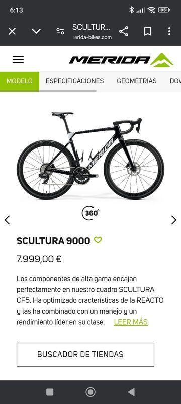 Used Merida Scultura 9000 Frameset 2025 Road & Gravel