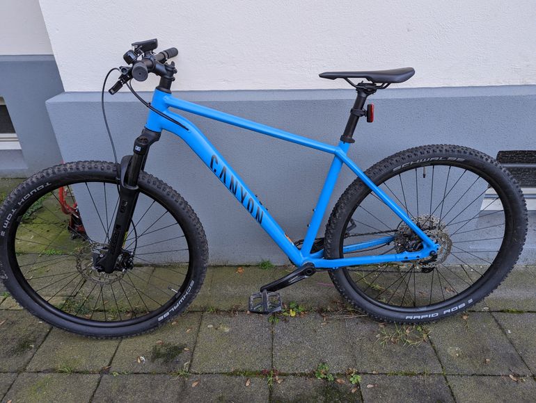 Used Canyon Grand  5 2022 Mountainbike, Blue — image 3 of 3