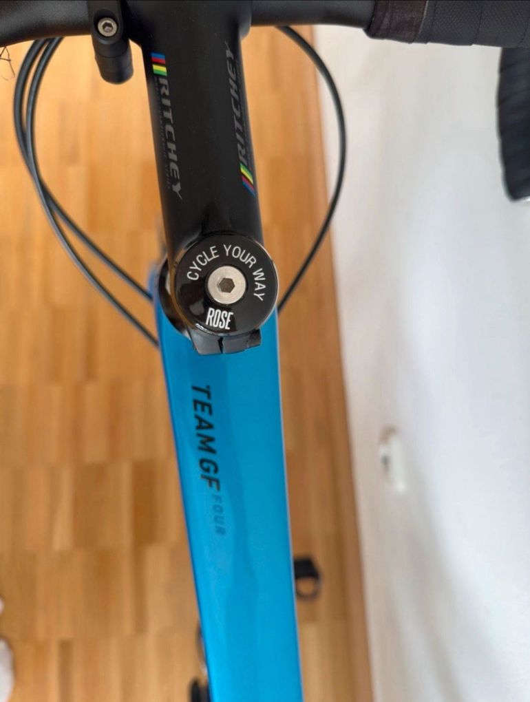 Used Rose TEAM GF FOUR Force eTap AXS 2019 Road & Gravel, Blue — image 6 of 10