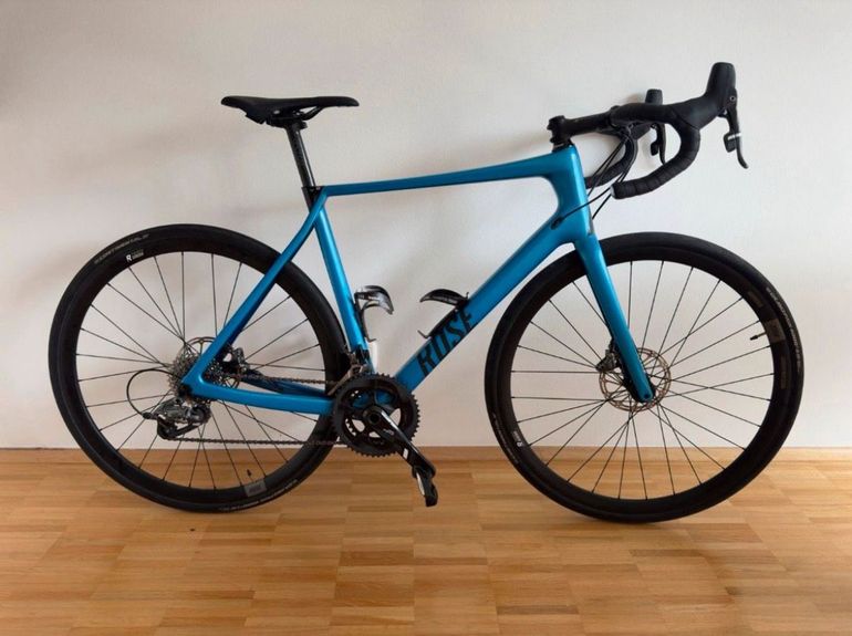 Used Rose TEAM GF FOUR Force eTap AXS 2019 Road & Gravel, Blue — image 1 of 10