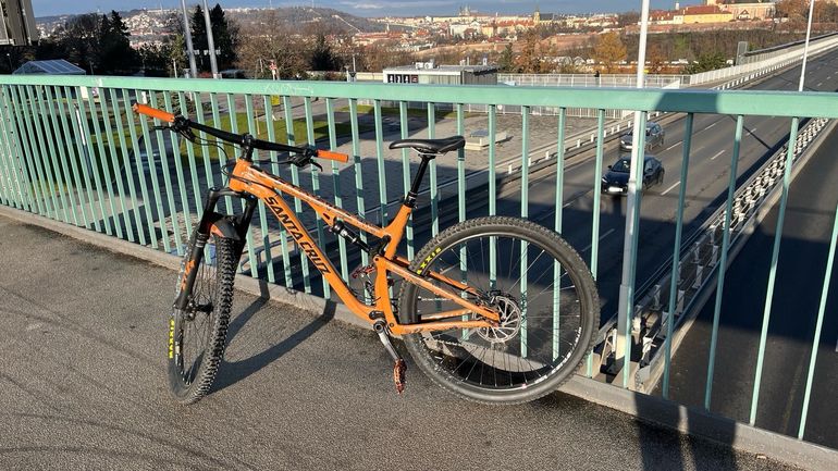 Used Santa Cruz Tallboy Aluminum R 2018 2018 Mountainbike, Orange, 29 — image 2 of 5