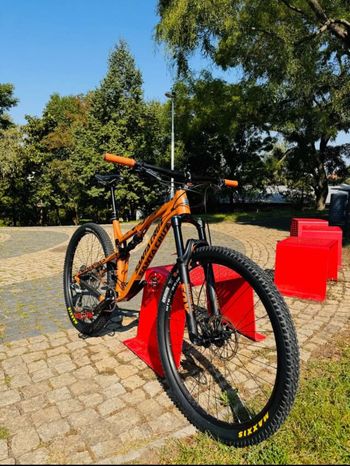 Used Santa Cruz Tallboy Aluminum R 2018 2018 Mountainbike, Orange, 29 — image 3 of 5