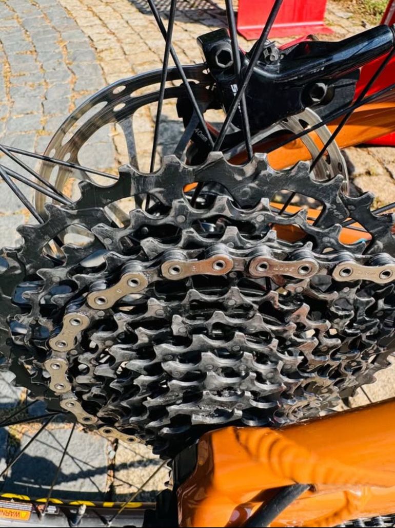 Used Santa Cruz Tallboy Aluminum R 2018 2018 Mountainbike, Orange, 29 — image 5 of 5