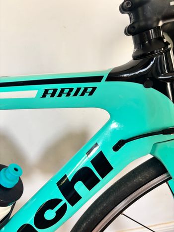 Used Bianchi Aria 105 2018 2018 Road & Gravel, Green — image 3 of 5