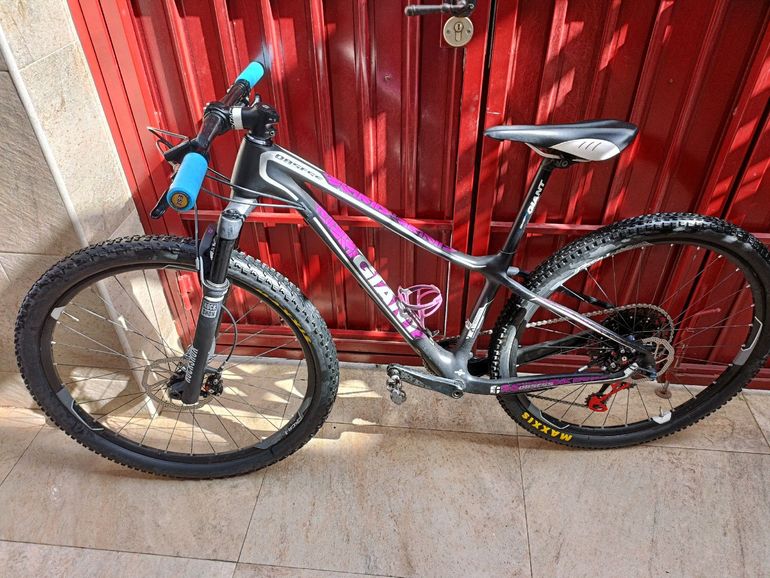 Gebrauchtes Giant XTC Advanced 27.5+ 1 2018 2018 Mountainbike, Violett, 27.5 — Bild 9 von 13