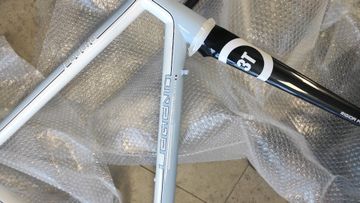Used NO-LOGO LEGEND FEDAIA (Marco Bertoletti) Frameset 2016 Road & Gravel, White — image 2 of 5
