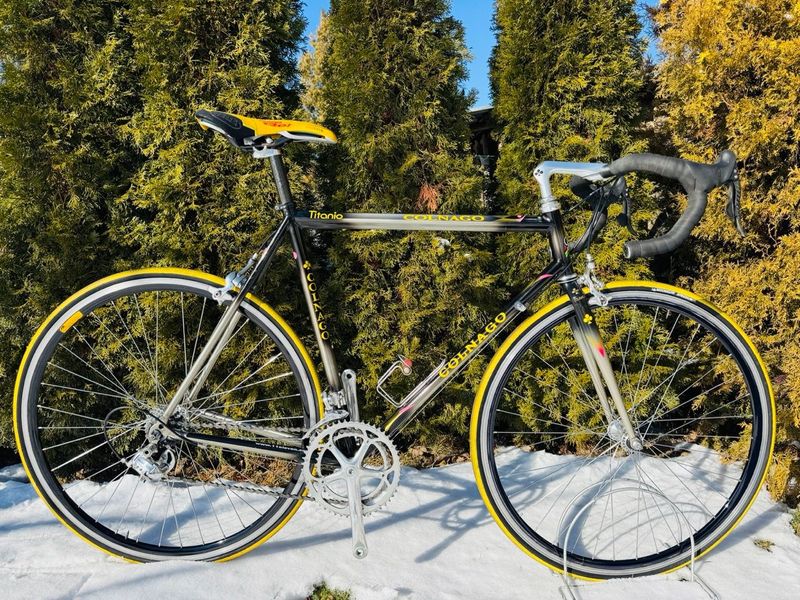 Gebrauchtes Colnago Master Bititan Decor 1998 Road & Gravel, Schwarz — Bild 1 von 59