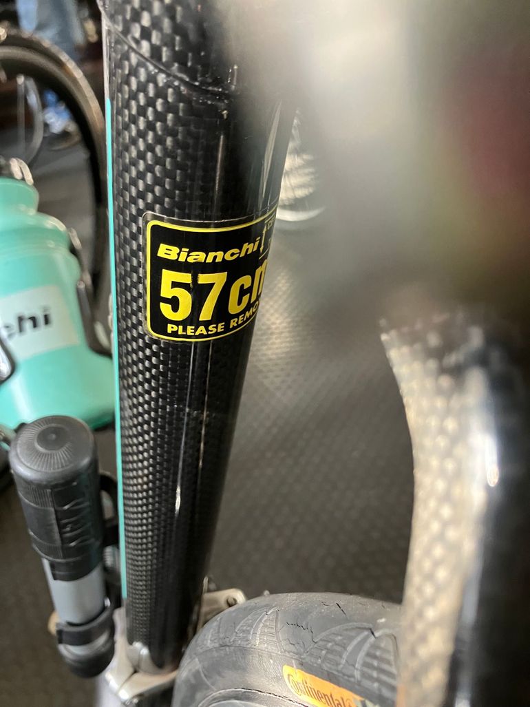 Used Bianchi 928 carbon 2005 Road & Gravel, Black — image 9 of 9