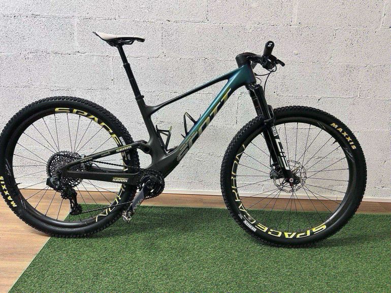 Used Scott Spark SRAM XX1 Eagle AXS 2022 Mountainbike, Green — image 5 of 6