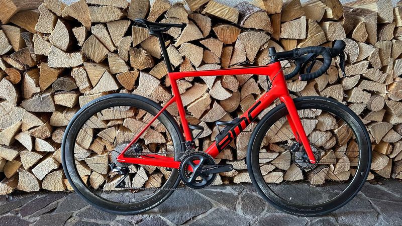 Used BMC Teammachine SLR FIVE 2022 2022 Road & Gravel, Red — image 1 of 10