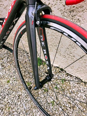 De Rosa King RS 2012 Road & Gravel de segunda mano, Rojo — imagen 5 de 9