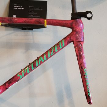 Used Specialized Tarmac SL8 Frameset 2024 2024 Road & Gravel, Morado — image 3 of 4