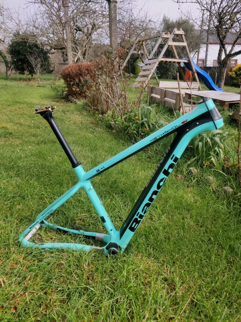 Używany bianchi methanol cv 9.4 Frameset 2018 MTB