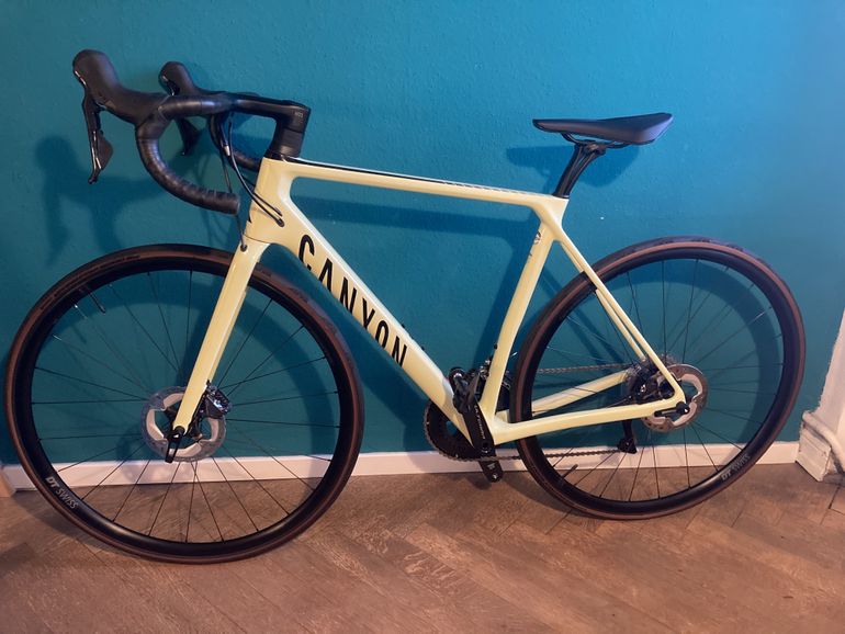 Used Canyon Endurace CF SL 8 Disc 2022 Road & Gravel, Orange — image 3 of 8