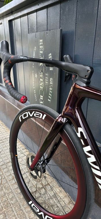 Gebrauchtes Specialized S-Works Tarmac SL7 - Speed of Light Collection 2022 2022 Road & Gravel, Rot — Bild 2 von 17