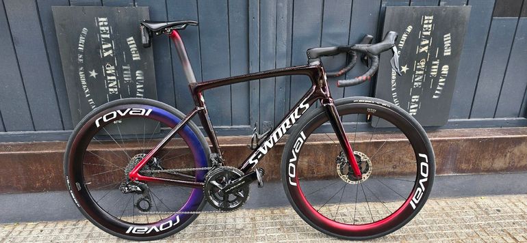 Gebrauchtes Specialized S-Works Tarmac SL7 - Speed of Light Collection 2022 2022 Road & Gravel, Rot — Bild 1 von 17