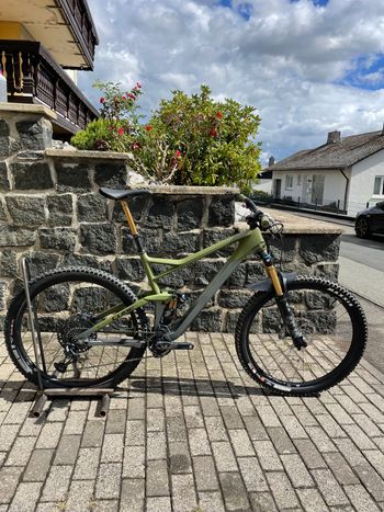 Used Cube Stereo 150tm 2020 Mountainbike, Green — image 3 of 7