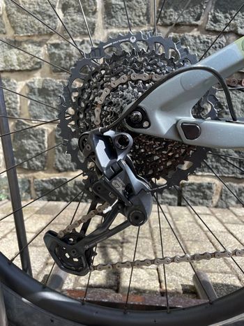 Used Cube Stereo 150tm 2020 Mountainbike, Green — image 7 of 7