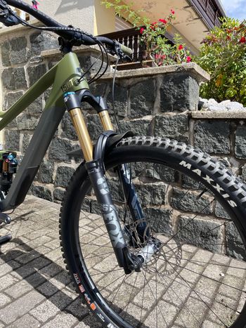 Used Cube Stereo 150tm 2020 Mountainbike, Green — image 5 of 7