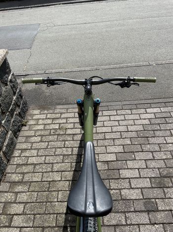 Used Cube Stereo 150tm 2020 Mountainbike, Green — image 4 of 7