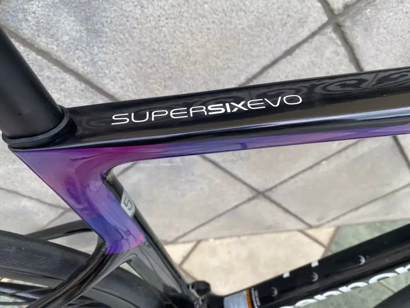 Used Cannondale Supersix EVO Hi-MOD Disc Rapha 2021 Road & Gravel, Purple — image 4 of 5