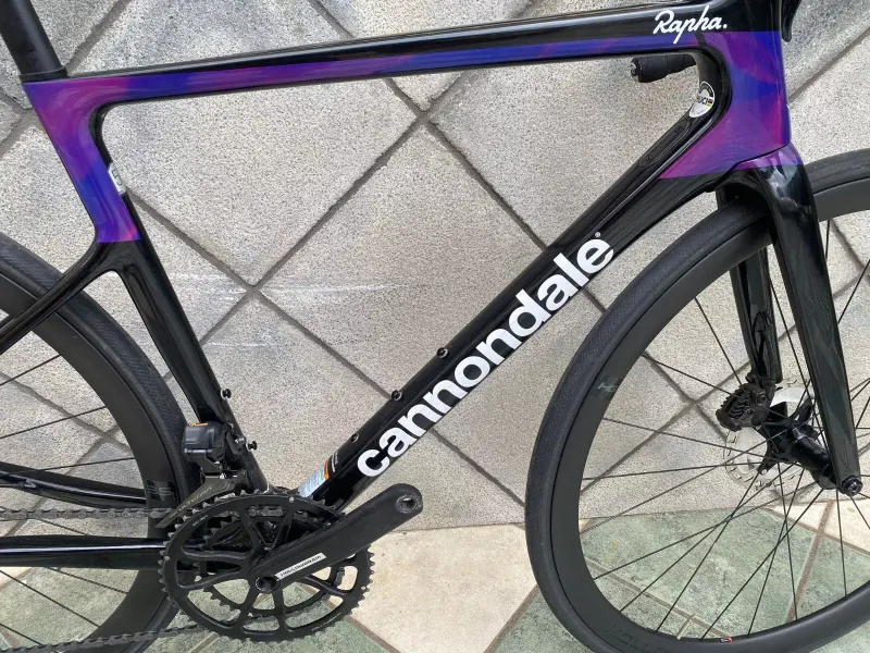 Used Cannondale Supersix EVO Hi-MOD Disc Rapha 2021 Road & Gravel, Purple — image 2 of 5