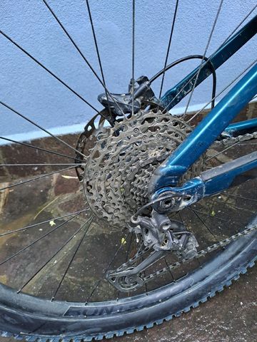 Gebrauchtes Trek Rail Shimano Deore XT 2022 Mountainbike, Grün — Bild 3 von 3
