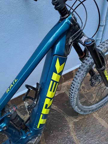 Gebrauchtes Trek Rail Shimano Deore XT 2022 Mountainbike, Grün — Bild 2 von 3