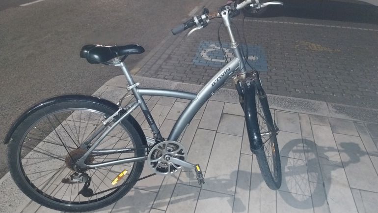Used B’TWIN Original 500 2020 Road & Gravel, Light Gray — image 2 of 4