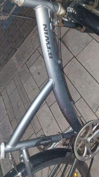 Used B’TWIN Original 500 2020 Road & Gravel, Light Gray — image 3 of 4