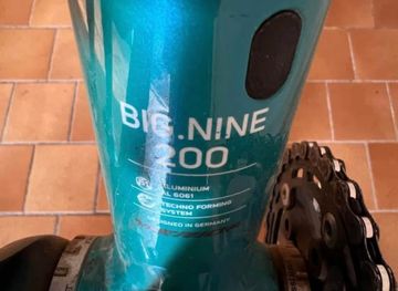Used Merida BIG.NINE 200 2022 2022 Mountainbike, Blue — image 7 of 9