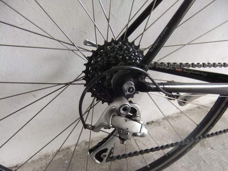 Used SCAPIN S4 Acciaio 2002 Road & Gravel, Black — image 7 of 8